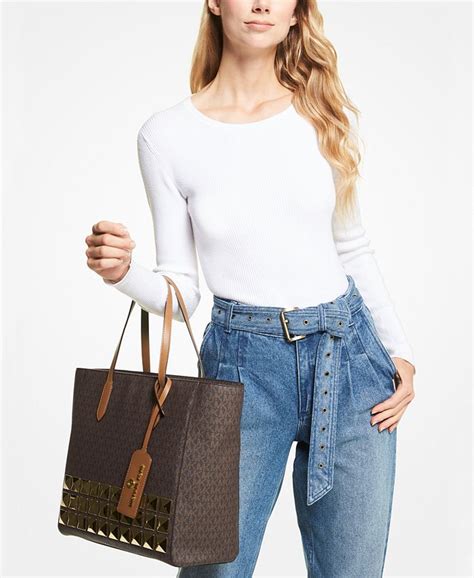 michael kors kempton large east west tote|signature sinclair east west tote.